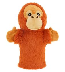 Keel Toys Keeleco plyšový maňásek na ruku eko 27 cm - Orangutan Keel Toys Keeleco plyšový maňásek na ruku eko 27 cm - Orangutan
