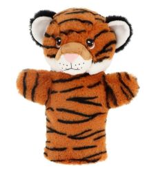 Keel Toys Keeleco plyšový maňásek na ruku eko 27 cm - Tygr Keel Toys Keeleco plyšový maňásek na ruku eko 27 cm - Tygr