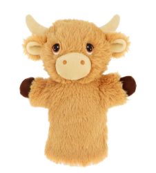Keel Toys Keeleco plyšový maňásek na ruku eko 27 cm - Kráva vysokohorská Keel Toys Keeleco plyšový maňásek na ruku eko 27 cm - Kráva vysokohorská