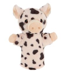 Keel Toys Keeleco plyšový maňásek na ruku eko 27 cm - Prasátko Keel Toys Keeleco plyšový maňásek na ruku eko 27 cm - Prasátko