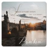 Podtácek - Praha Srdce vytváří štěstí Podtácek - Praha Srdce vytváří štěstí