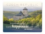 Magnet na lednici Czech Republic " Wherever you go. Carry Happiness With You" Magnet na lednici Czech Republic " Wherever you go. Carry Happiness With You"