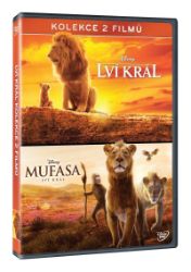 Lví král (2019) + Mufasa: Lví král kolekce 2 filmů 2DVD Lví král (2019) + Mufasa: Lví král kolekce 2 filmů 2DVD