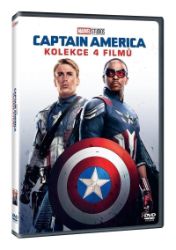Captain America kolekce 1.-4. 4DVD Captain America kolekce 1.-4. 4DVD