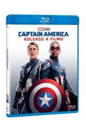 Captain America kolekce 1.-4. 4BD - Akční Captain America kolekce 1.-4. 4BD