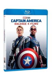 Captain America kolekce 1.-4. 4BD - Akční Captain America kolekce 1.-4. 4BD