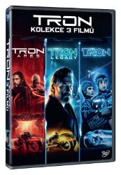 Tron kolekce 3 filmů 3DVD - Fantasy, sci-fi Tron kolekce 3 filmů 3DVD