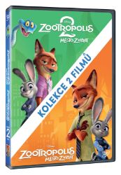 Zootropolis: Město zvířat kolekce 1.+2. kolekce 2DVD - Pohádky a rodinné filmy Zootropolis: Město zvířat kolekce 1.+2. kolekce 2DVD