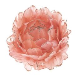 Závěsná květina z peří - růžová - Home deco Závěsná květina z peří - růžová