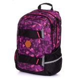 Studentský batoh OXY Sport Camo girl - Pro větší děti a studentské Studentský batoh OXY Sport Camo girl