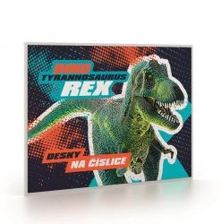 Desky na číslice Premium Dinosaurus - Školní desky a boxy Desky na číslice Premium Dinosaurus