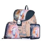 Oxybag Set 3dílný PREMIUM Romanrik kůň - Aktovky Oxybag 3dílný set PREMIUM Romanrik kůň