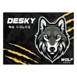 Desky na číslice - Vlk Desky na číslice - Vlk