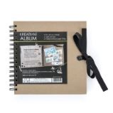 Kreativní album hnědé 20,5 x 20,5 cm - Kreativní sady a materiály Kreativní album hnědé 20,5 x 20,5 cm