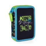 Oxybag Penál 2 patrový - Dinosaurus Premium - Penály, etue a pouzdra Oxybag Penál 2 patrový - Dinosaurus Premium