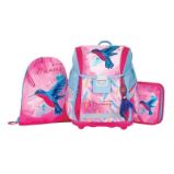 Oxybag školní set 3 dílný premium light - Kolibřík - Školní potřeby Školní set 3ks Premium Light Kolibřík