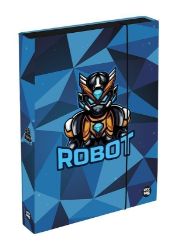 Box na sešity A4 Jumbo - Oxy Sherpy Robot - Školní desky a boxy Box na sešity A4 Jumbo - Oxy Sherpy Robot