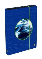 Box na sešity A4 Jumbo - Oxy Sherpy Blue - Školní desky a boxy Box na sešity A4 Jumbo - Oxy Sherpy Blue