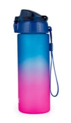 Láhev Oxy Click 600 ml - Oxy Ombre purple-blue - Láhve na pití, svačinové boxy Oxybag Láhev OXY CLiCK 600 ml OXY Ombre Purple/Blue