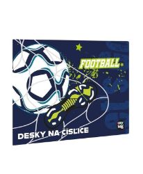 Desky na číslice - Fotbal - Školní desky a boxy Desky na číslice - Fotbal