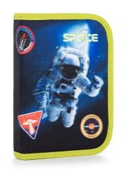 Penál 1 patrový, 2 chlopně, prázdný - Space - Penály, etue a pouzdra Penál 1 patrový, 2 chlopně, prázdný - Space