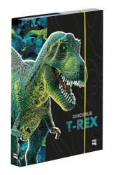 Box na sešity A5 Premium - Dinosaurus - Školní desky a boxy Box na sešity A5 Premium - Dinosaurus