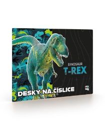 Desky na číslice - Premium Dinosaurus