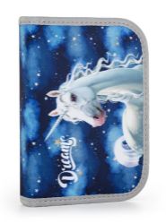 Penál 1 patrový, 2 chlopně, prázdný - Unicorn 1 - Penály a pouzdra Penál 1 patrový, 2 chlopně, prázdný - Unicorn 1
