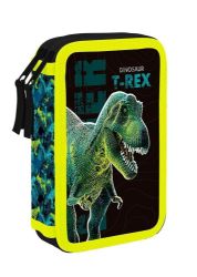 Penál 2 patrový, prázdný - Premium Dinosaurus, prázdný - Dvoupatrové penály Penál 2 patrový, prázdný - Premium Dinosaurus, prázdný