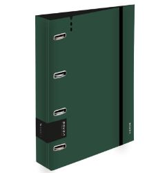 Pořadač A4 pěna 4kroužek D30 VERDE zelená Pořadač A4 pěna 4kroužek D30 VERDE zelená