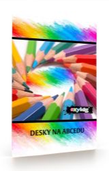 Desky na ABC - Pastelky Desky na ABC - Pastelky