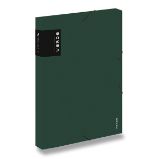 Krabice PP s gumou A4 VERDE zelená Krabice PP s gumou A4 VERDE zelená