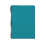 Twin wire blok A5 PP VERDE milano Twin wire blok A5 PP VERDE milano