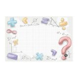 Podložka na stůl PP 60x44cm Math - Papírnictví Podložka na stůl PP 60x44cm Math