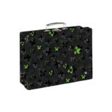 Kufřík lamino hranatý A4 OXY NEXT Green Cube - Kufříky Kufřík lamino hranatý A4 OXY NEXT Green Cube