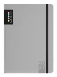 Diář A6 týdenní 2027 PASTELINI šedá - Týdenní diáře Diář A6 týdenní 2027 PASTELINI šedá
