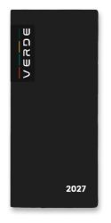 Diář PVC měsíční 2027 Black