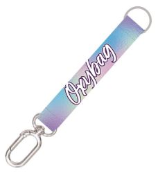 Krátká klíčenka s karabinkou Holographic - Peněženky a klíčenky Krátká klíčenka s karabinkou Holographic