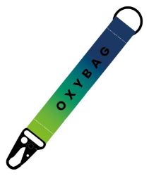 Krátká klíčenka s karabinkou Ombre boy