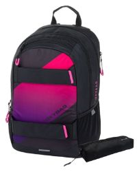 Studentský batoh + etue OXY SPORT Ombre girl - Pro větší děti a studentské Studentský batoh + etue OXY SPORT Ombre girl