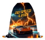 Sáček na cvičky auto 2