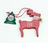 Vánoční dekorace červený sob EVA - Home deco Vánoční dekorace červený sob EVA