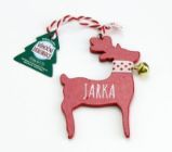 Vánoční dekorace červený sob JARKA - Home deco Vánoční dekorace červený sob JARKA