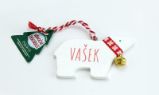 Vánoční dekorace lední medvěd VAŠEK - Home deco Vánoční dekorace lední medvěd VAŠEK