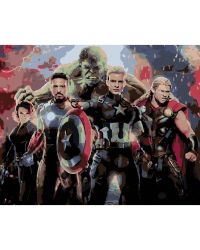 Malování podle čísel 40 x 50 cm Avengers - Engame