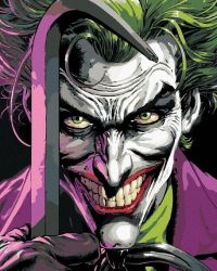 Malování podle čísel 40 x 50 cm Batman - Joker s páčidlem Malování podle čísel 40 x 50 cm Batman - Joker s páčidlem