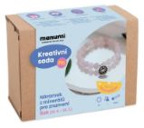 Manumi kreativní sada na výrobu náramku z minerálů se znamením zvěrokruhu Rak Manumi kreativní sada na výrobu náramku z minerálů se znamením zvěrokruhu Rak