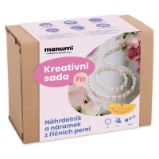 Manumi kreativní sada na výrobu setu náhrdelníku a náramku z říčních perel
