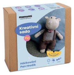 Manumi kreativní sada na háčkování pan Hrošík Manumi kreativní sada na háčkování pan Hrošík