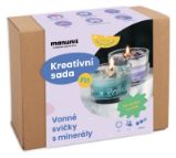 Manumi kreativní sada na výrobu vonných svíček s minerály Manumi kreativní sada na výrobu vonných svíček s minerály